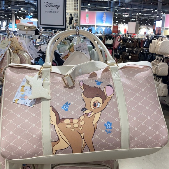 Disney Bambi Blush Weekender Bag From Primark NWT - Picture 4 of 8